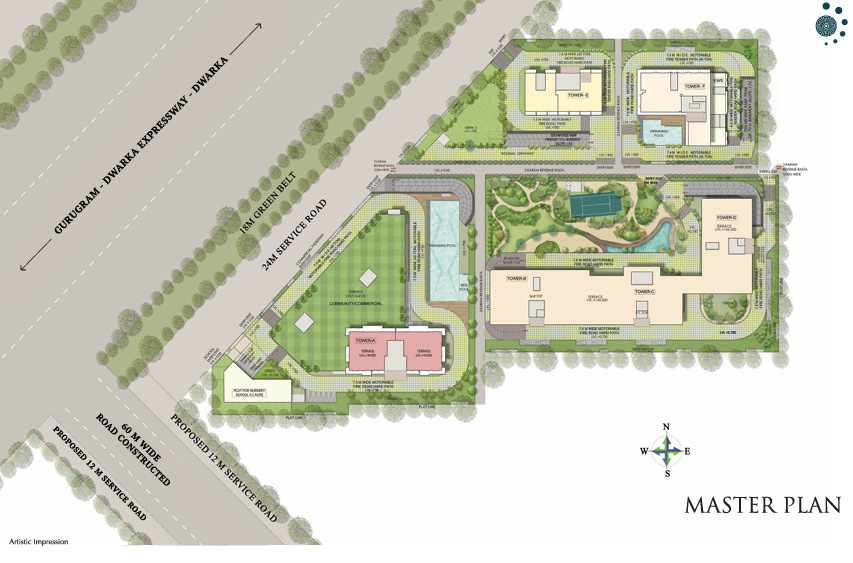 Central Park 104,Master Plan | DhanBhumi